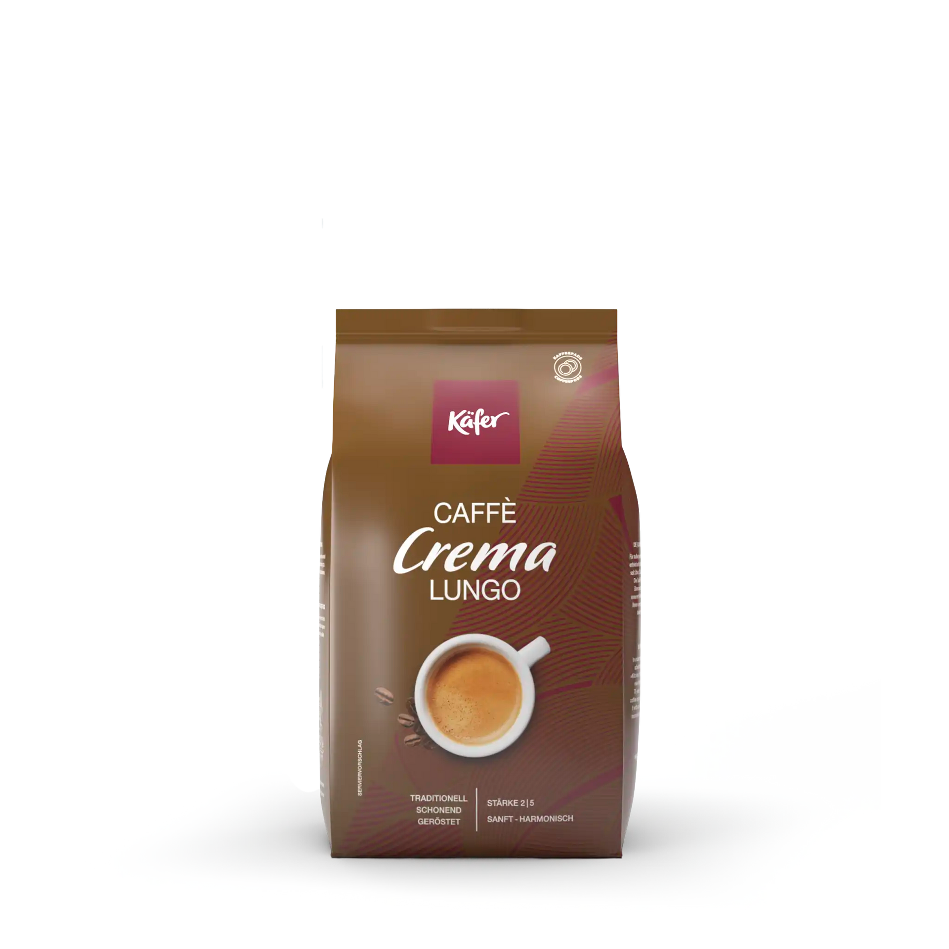 Käfer Caffè Crema Lungo Kaffeepads (36 Pads, 252 g) – Minges Kaffeerösterei